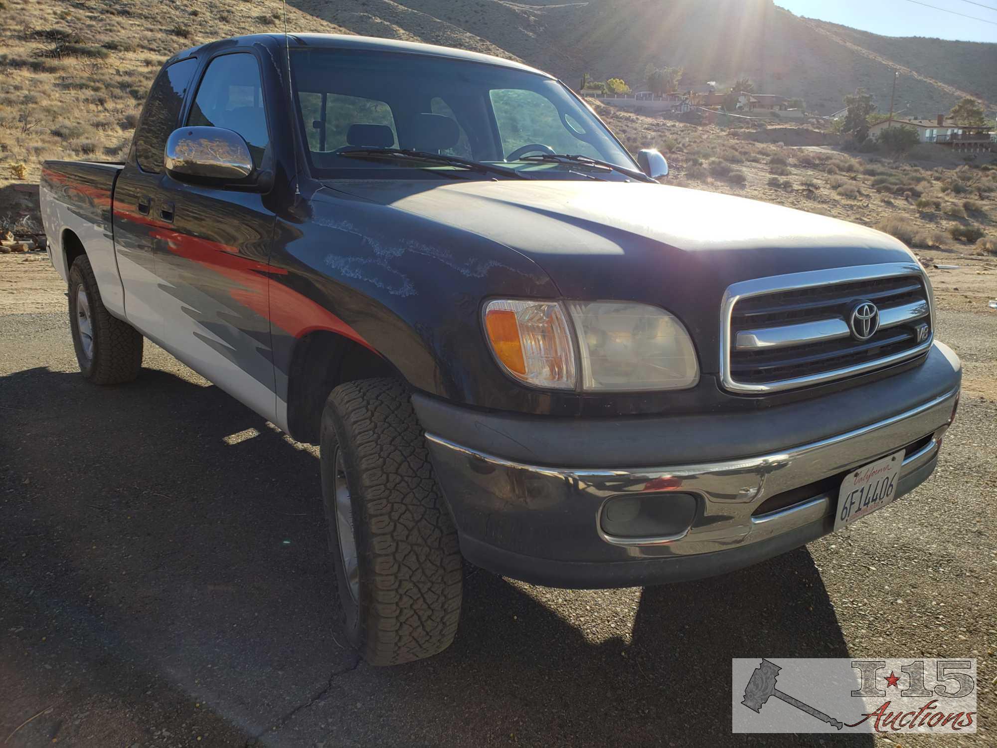 2000 Toyota Tundra Access Cab. Current Smog!!! See Video!