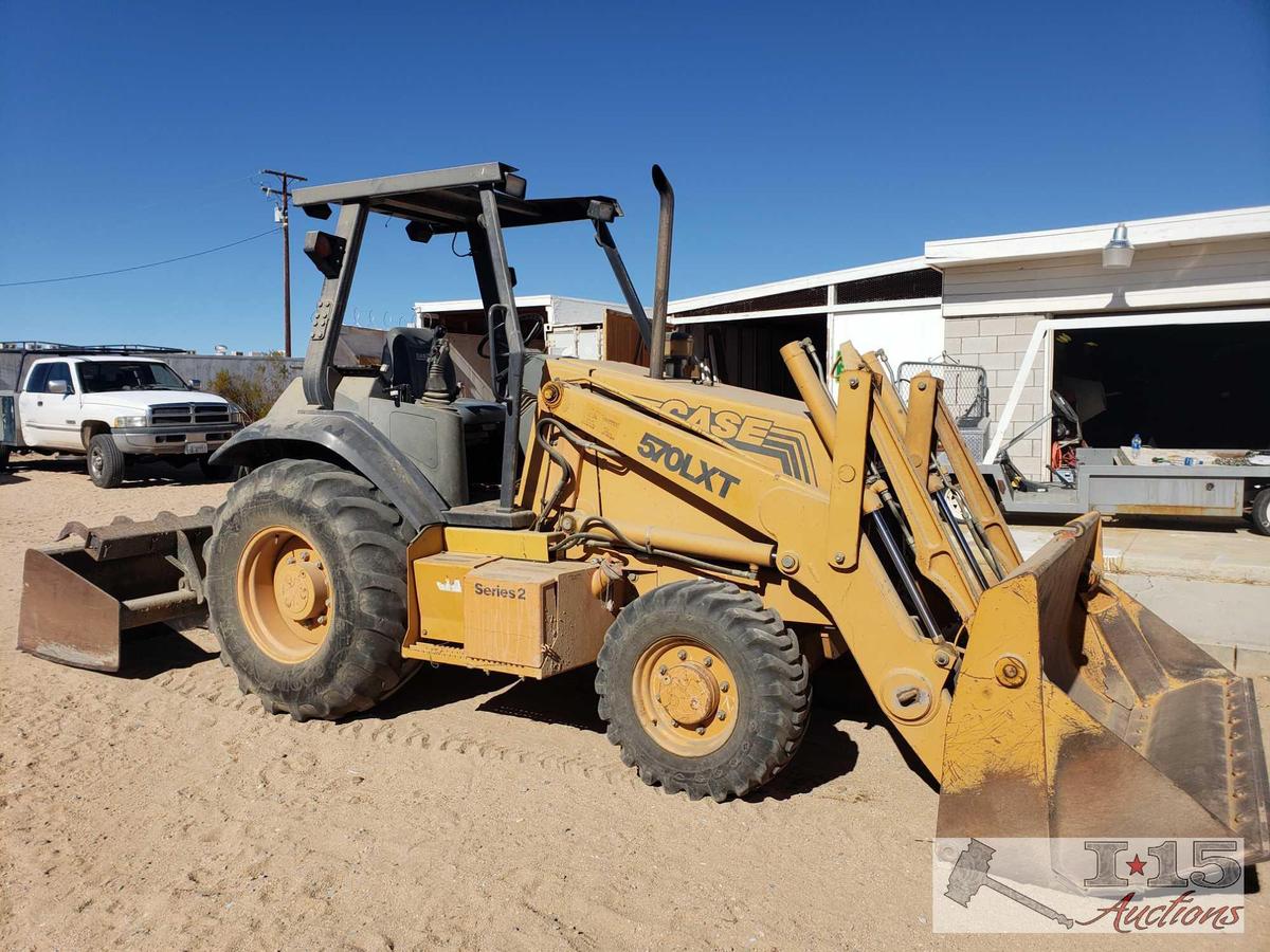 Case 570LXT Series 2 Loader with Gannon, 4 in 1 Bucket "ONLY 1474 HOURS", See Video!!
