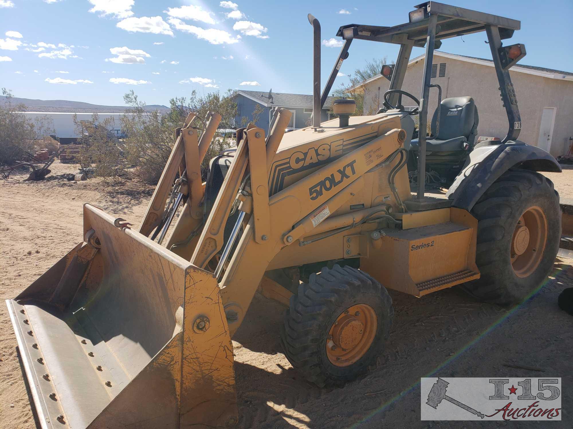 Case 570LXT Series 2 Loader with Gannon, 4 in 1 Bucket "ONLY 1474 HOURS", See Video!!