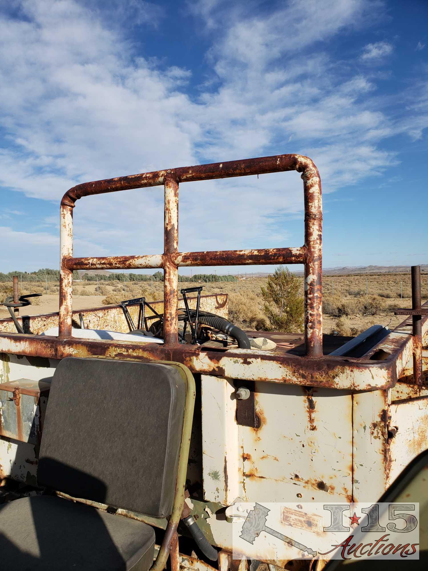 US Navy Bomb Service Truck