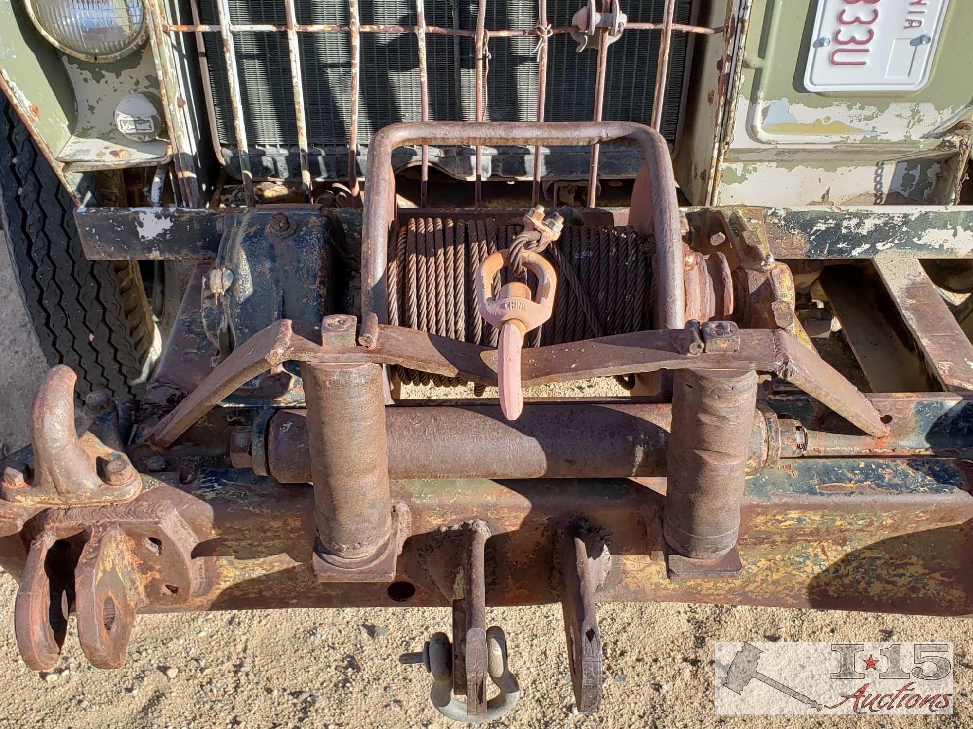 US Navy Bomb Service Truck