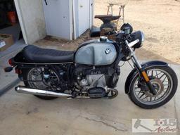 1982 BMW R100 Motorcycle, Running! See Video!