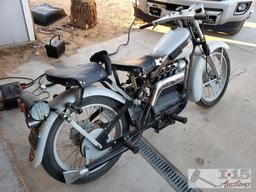 1949 Nimbus Model C Motorcycle, Running! See Video!