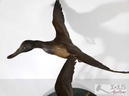 "To Ride the Wind" Limited Edition Canvasbacks Bronze by William Davis, 1978, 8/15