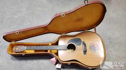 Aspen 6 String Guitar with Case