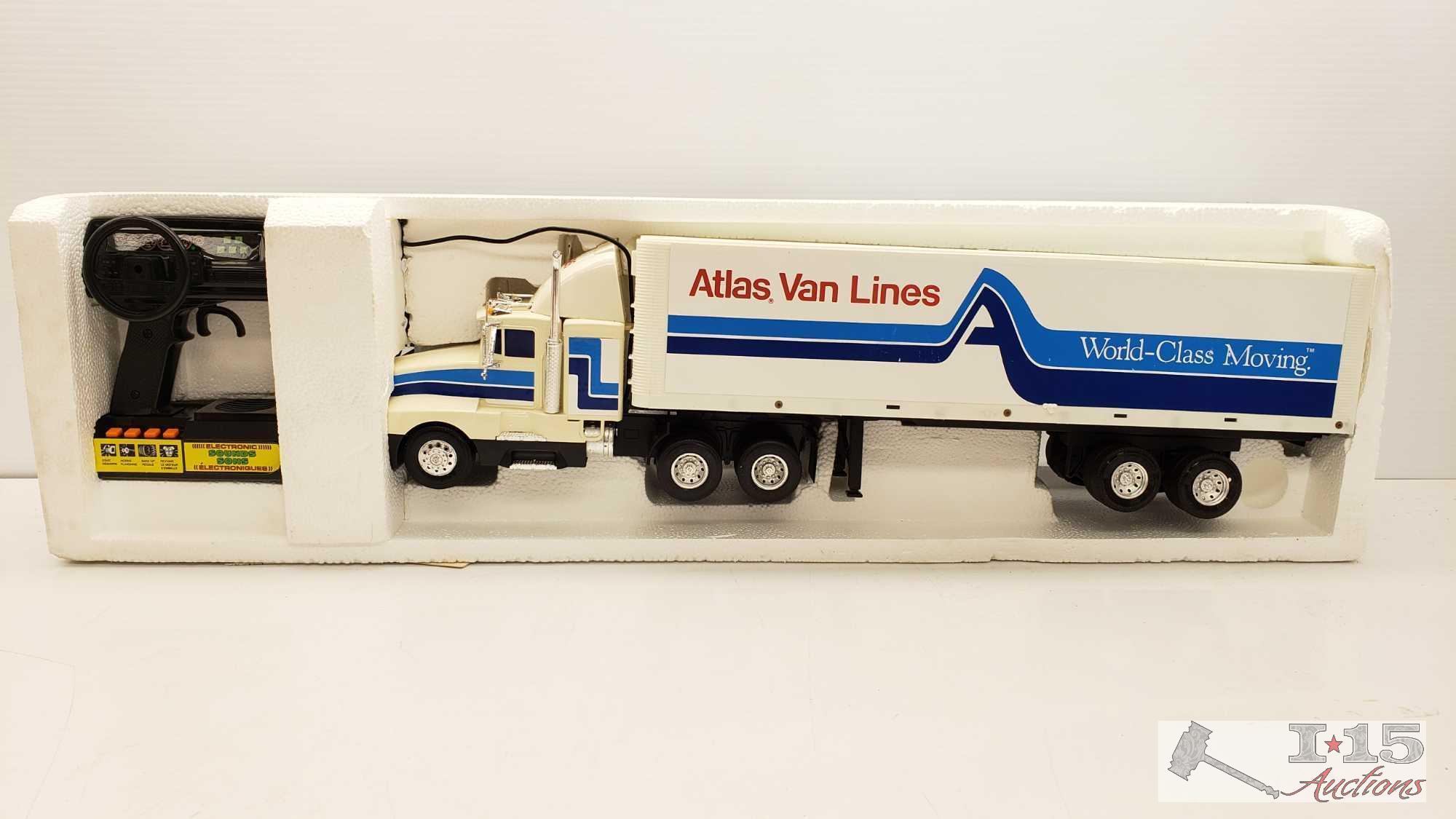 Die Cast Scale Planes, Atlas Van Lines Remote Controlled Semi Truck, Spirit Of St. Louis Field