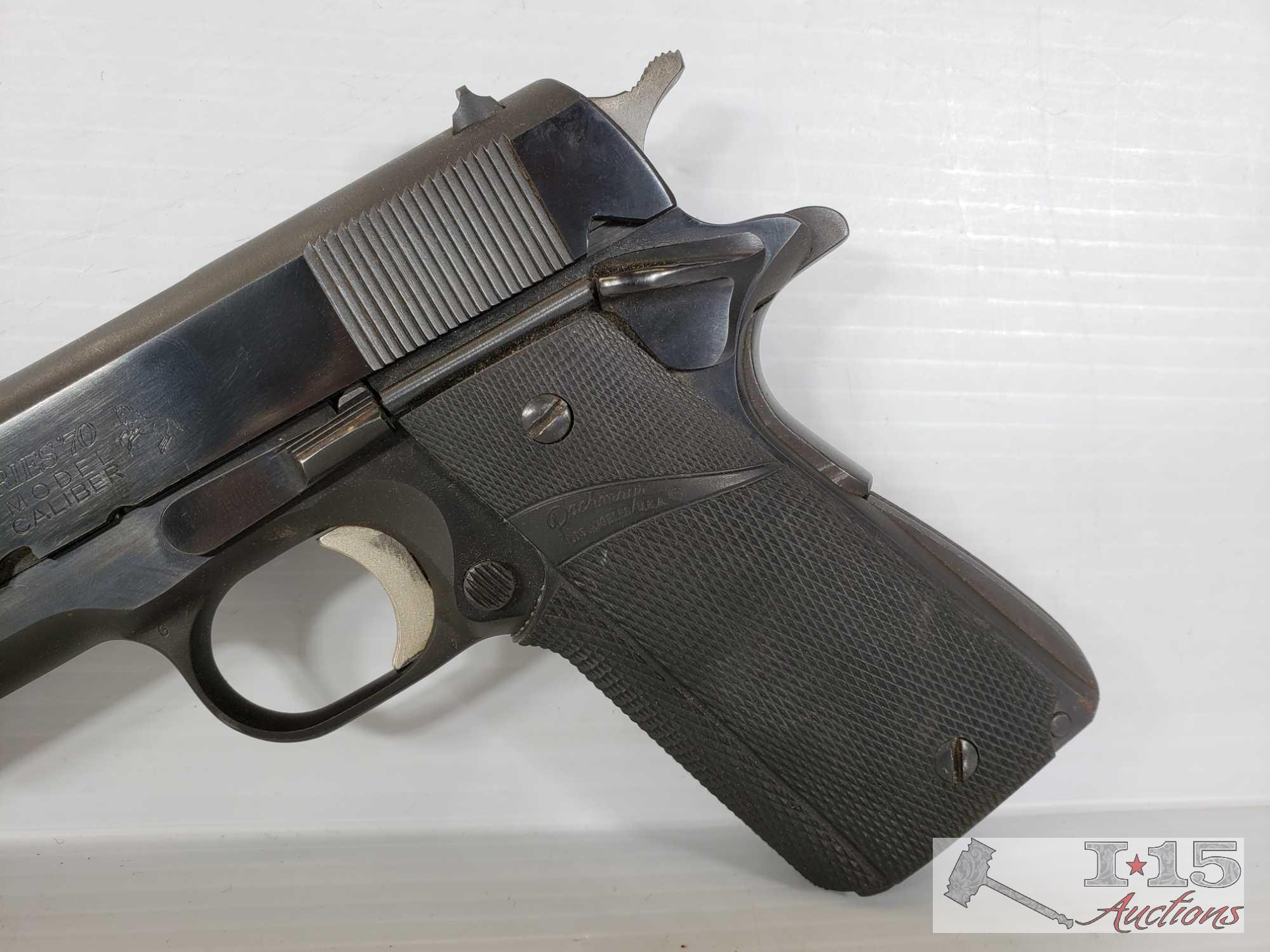 Colt MK IV Series 70 Government Model 1911 .45 Cal Semi-Auto with Holster