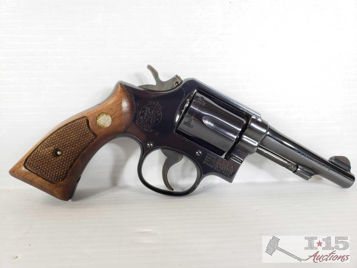 Smith & Wesson Model 10-5, .38 S&W Special Revolver with Box