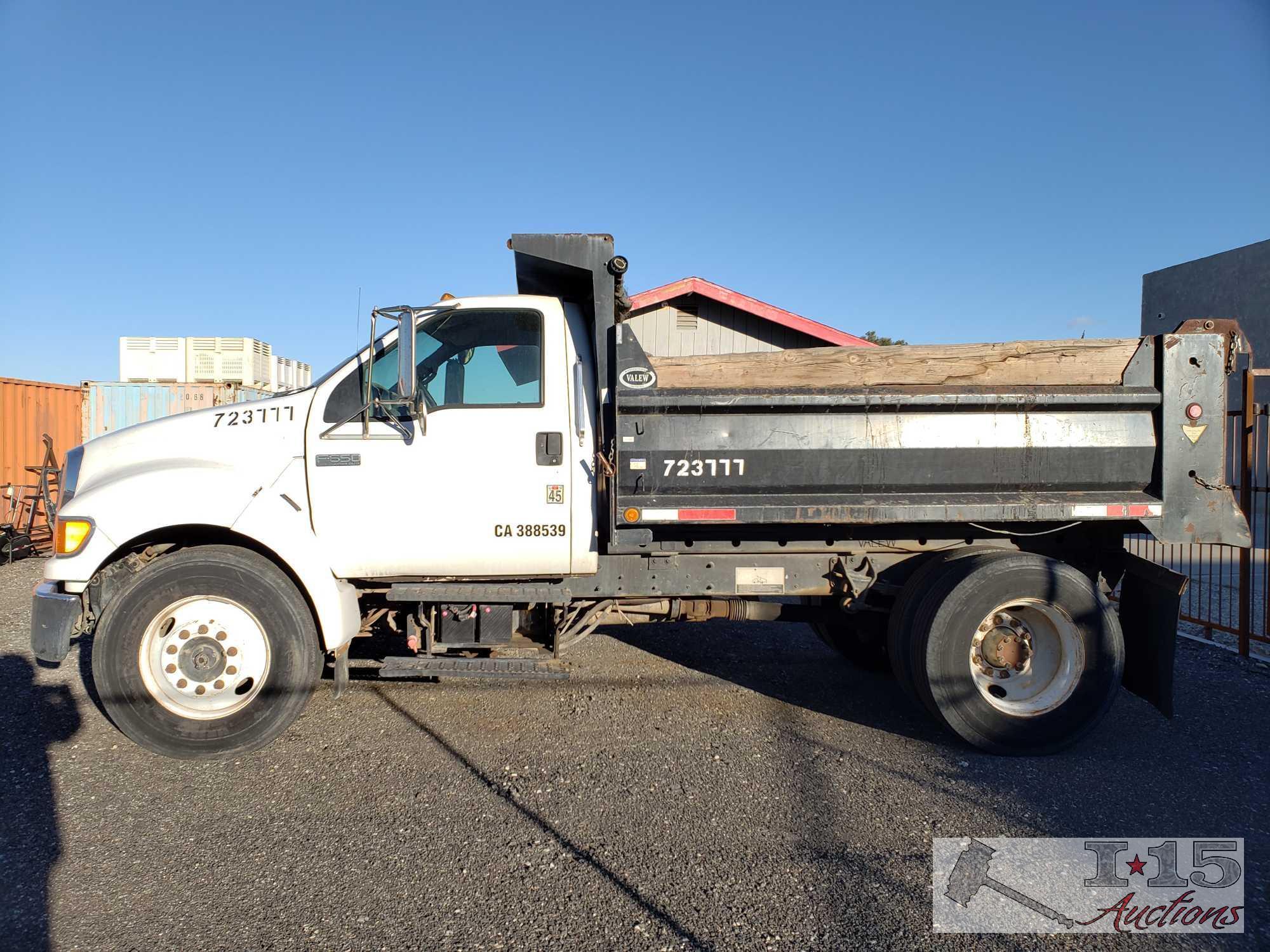 2005 Ford F-650 Dump Truck, Running! Video Coming Soon