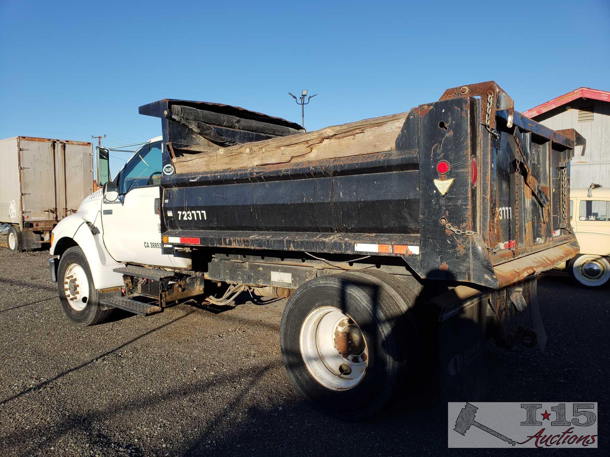 2005 Ford F-650 Dump Truck, Running! Video Coming Soon