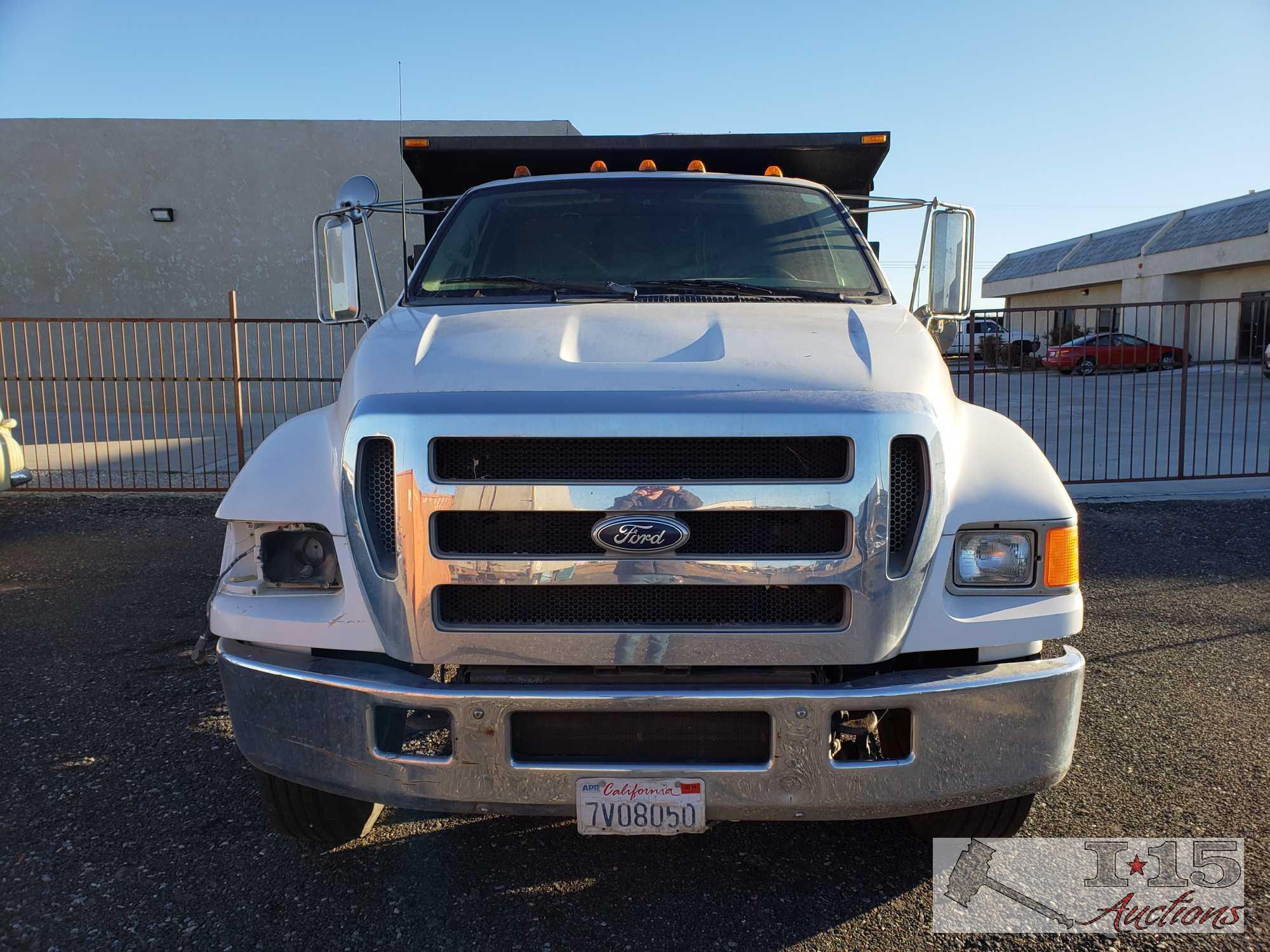 2005 Ford F-650 Dump Truck, Running! Video Coming Soon