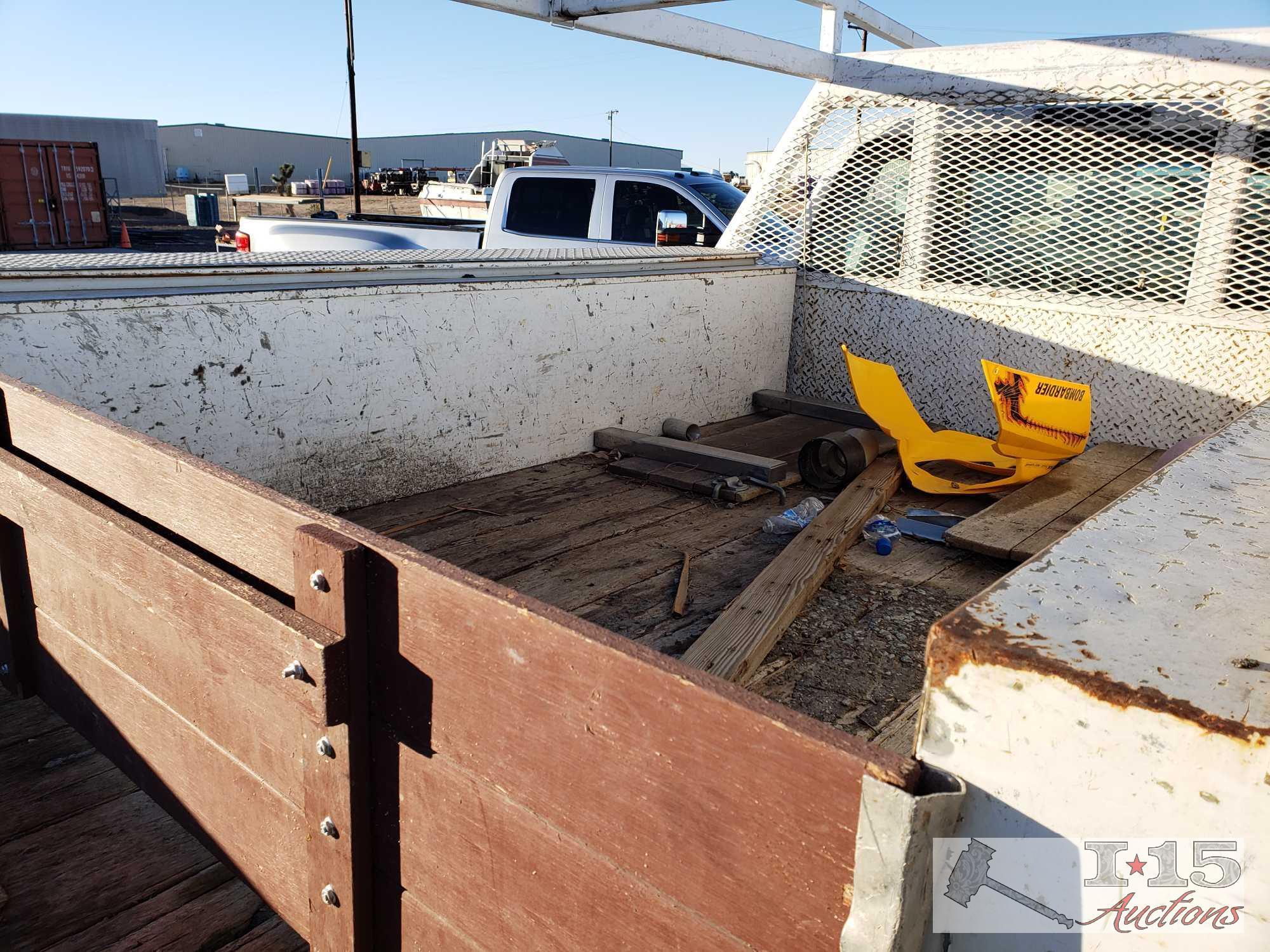 2003 Ford F-450 7.3L Powerstroke Diesel Truck with Service Bed. Turns Over, Won't Start