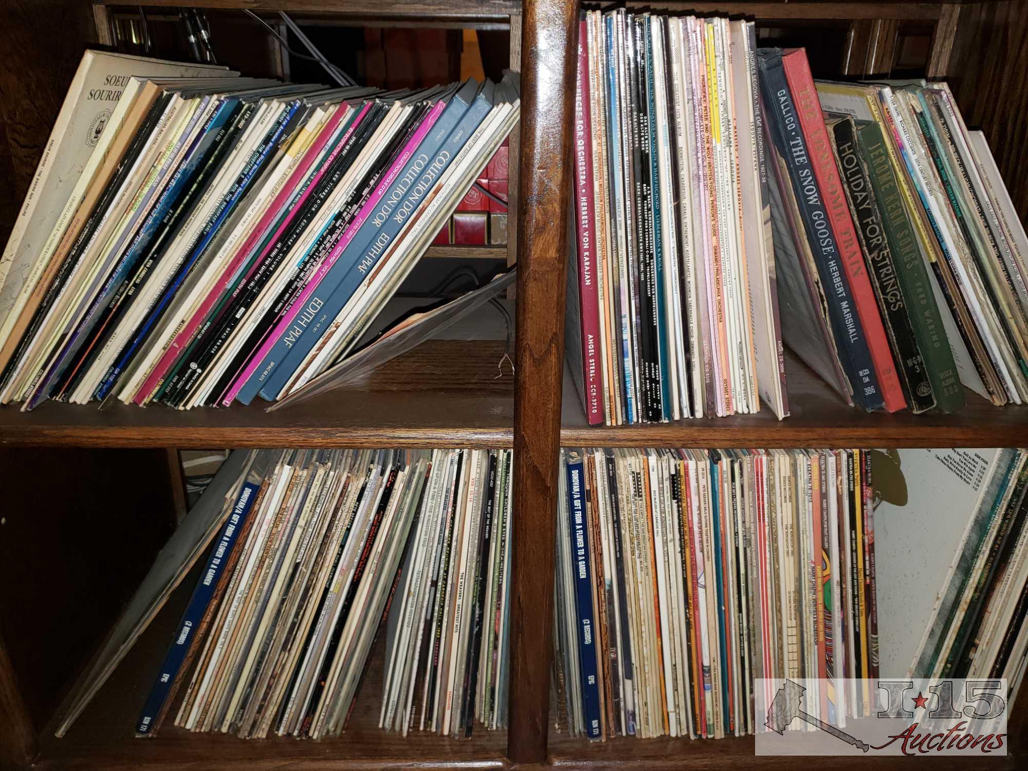 Assorted Records, Cassettes and CDs