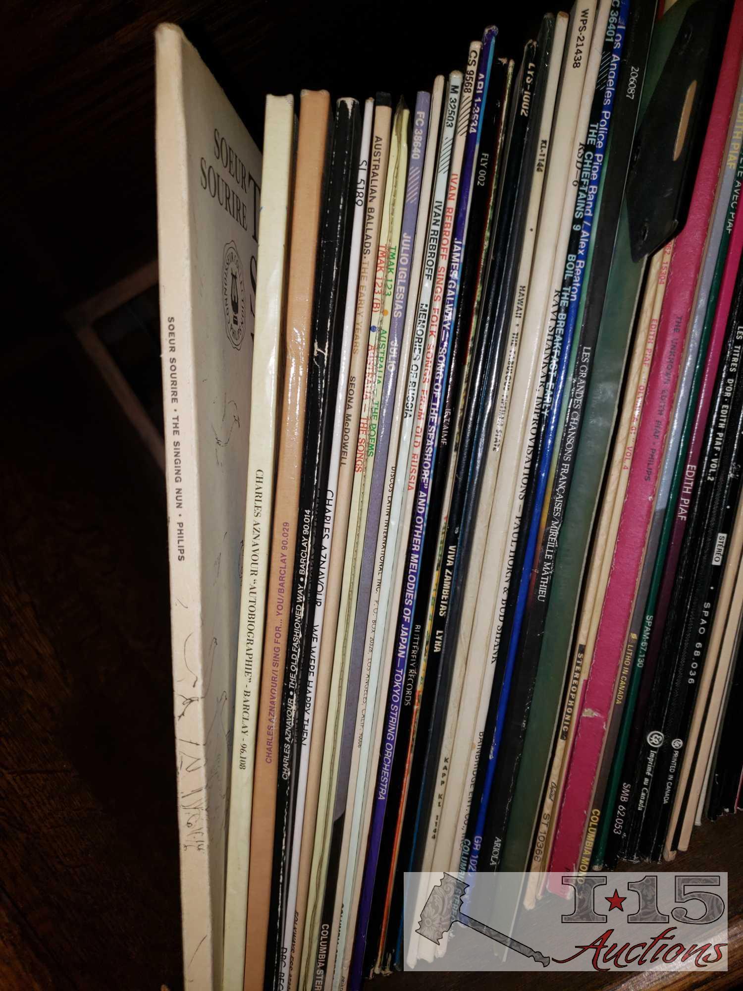 Assorted Records, Cassettes and CDs