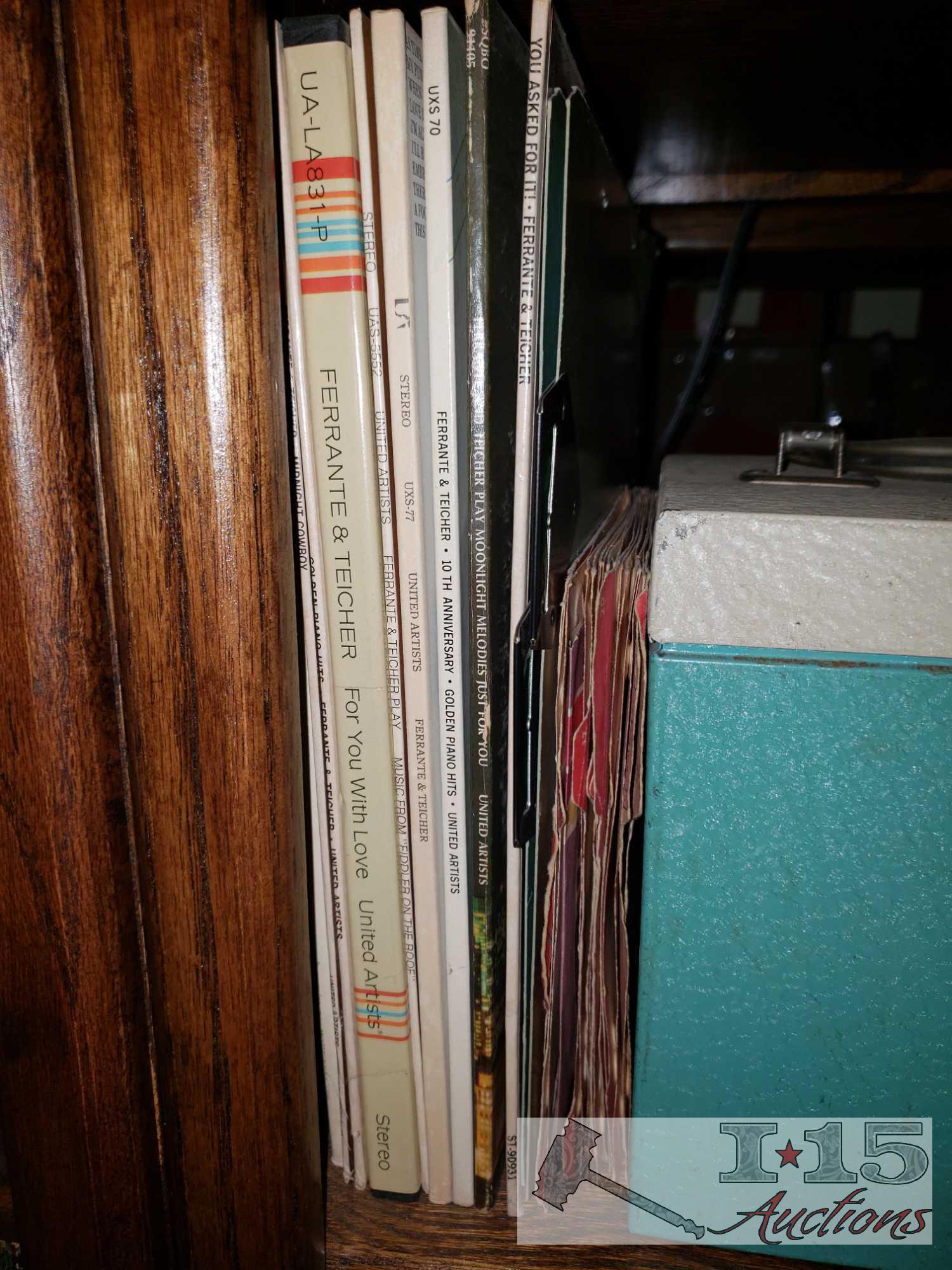 Assorted Records, Cassettes and CDs