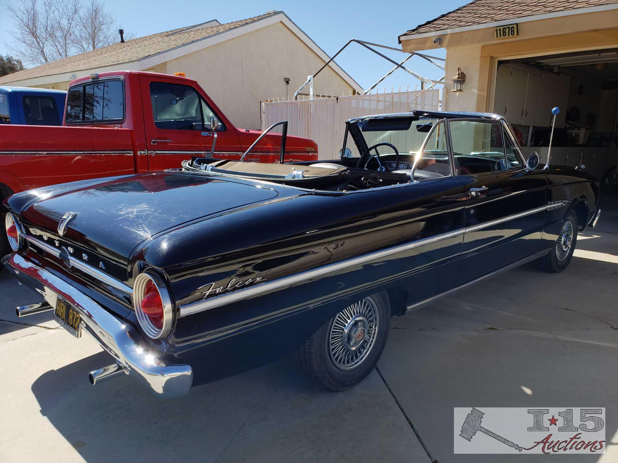 1963 Ford Falcon Electric Convertible Top, Running, See Video!