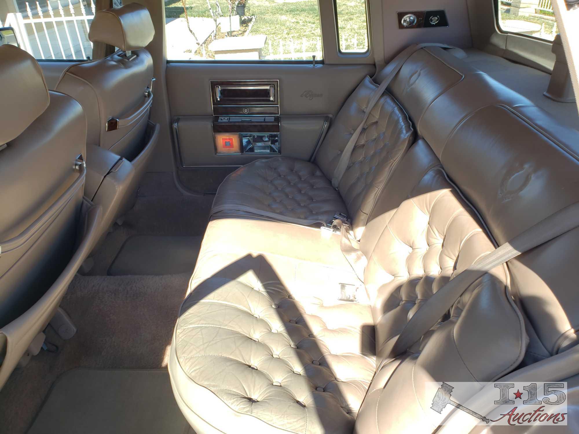 1990 Cadillac Brougham of Elegance, 5.7l V8 CURRENT SMOG!!! SEE VIDEO!!!