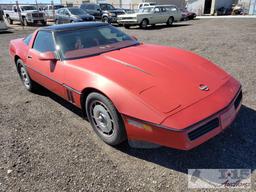 1985 Corvette L.98 Red, 5.7 V8 CURRENT SMOG!!! SEE VIDEO!!!