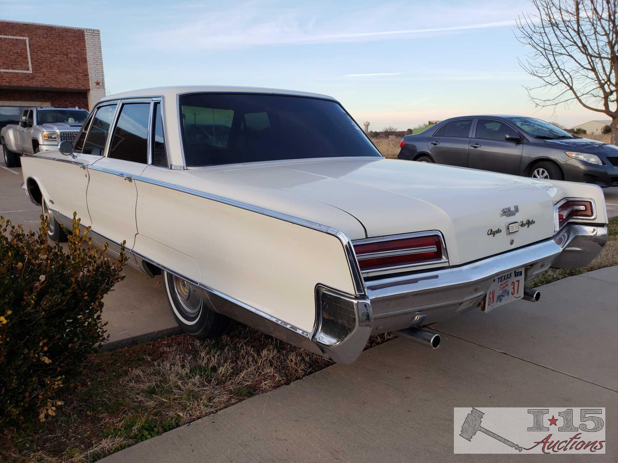 1966 Chrysler New Yorker 4 Door Running Car Check out the video!