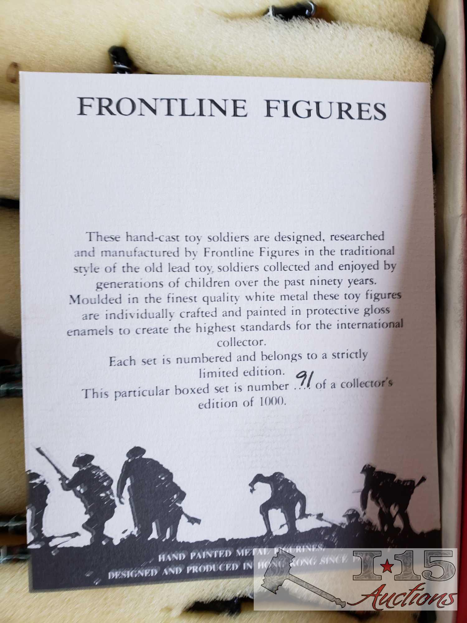 Toy Soldiers in 12 Boxes, Types of the British Empire, Fortnite Figures, Alymer, and More