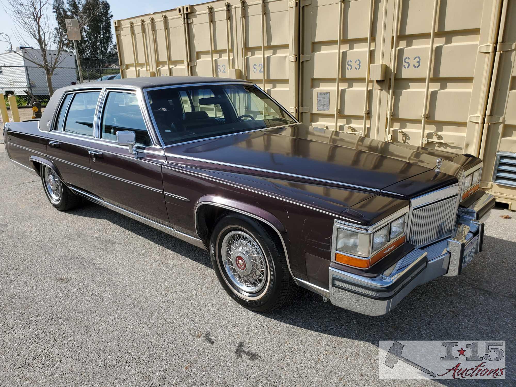 1989 Cadillac Brougham CURRENT SMOG!! SEE VIDEO!!