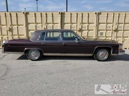 1989 Cadillac Brougham CURRENT SMOG!! SEE VIDEO!!