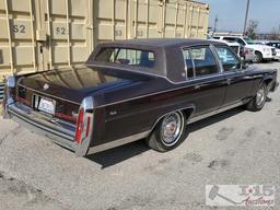 1989 Cadillac Brougham CURRENT SMOG!! SEE VIDEO!!