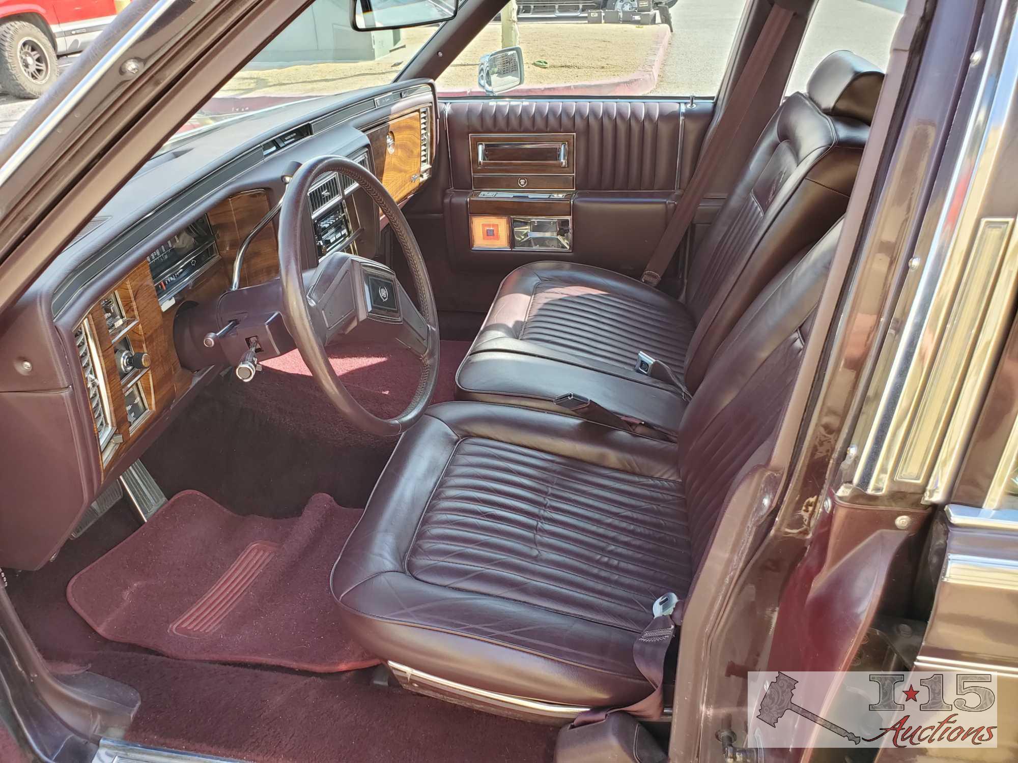 1989 Cadillac Brougham CURRENT SMOG!! SEE VIDEO!!