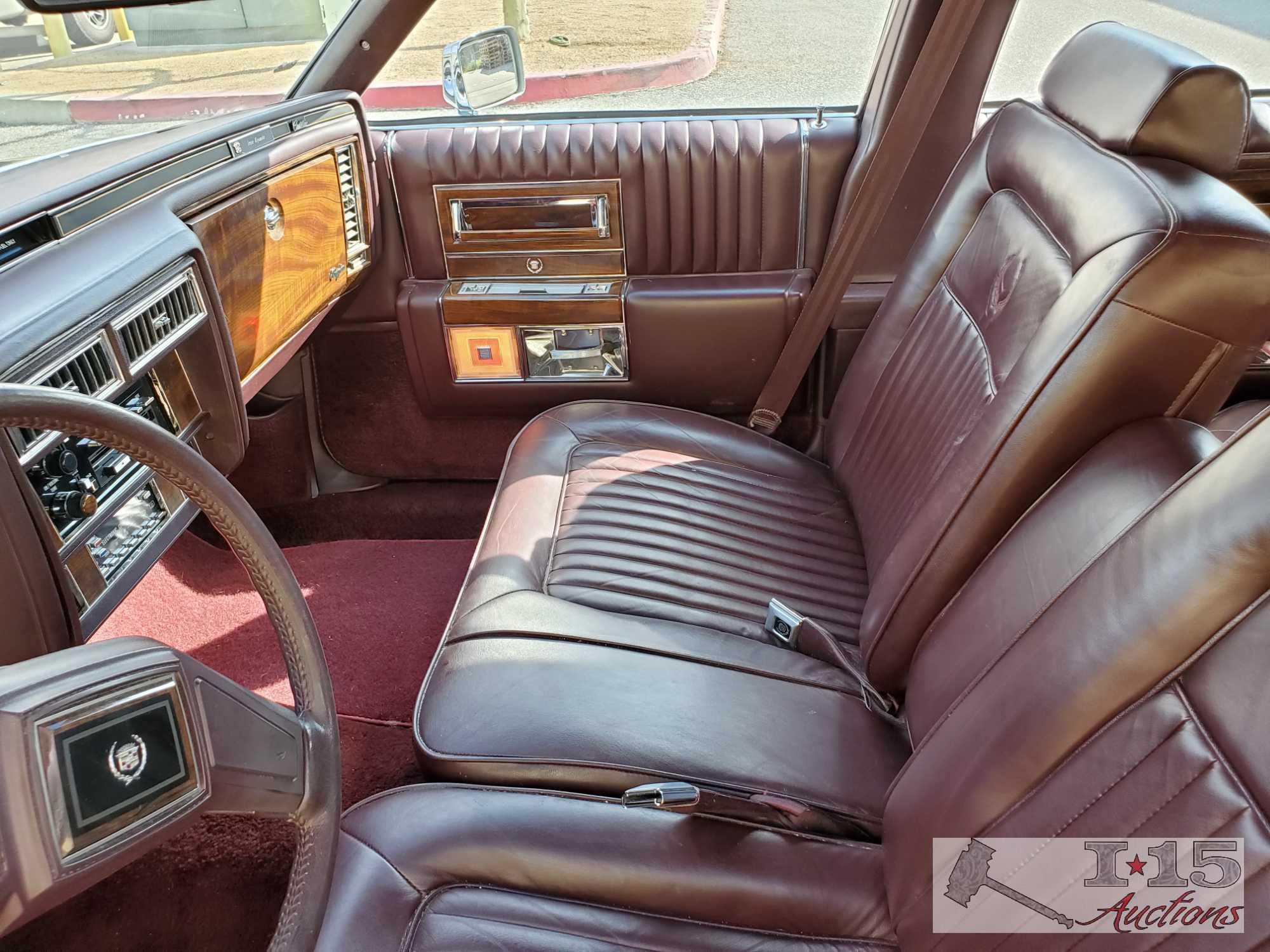 1989 Cadillac Brougham CURRENT SMOG!! SEE VIDEO!!