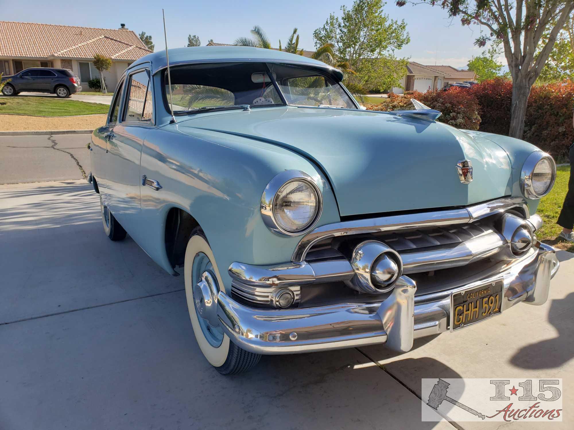 1951 Ford Deluxe Club Coupe with Flathead V8, See Video!