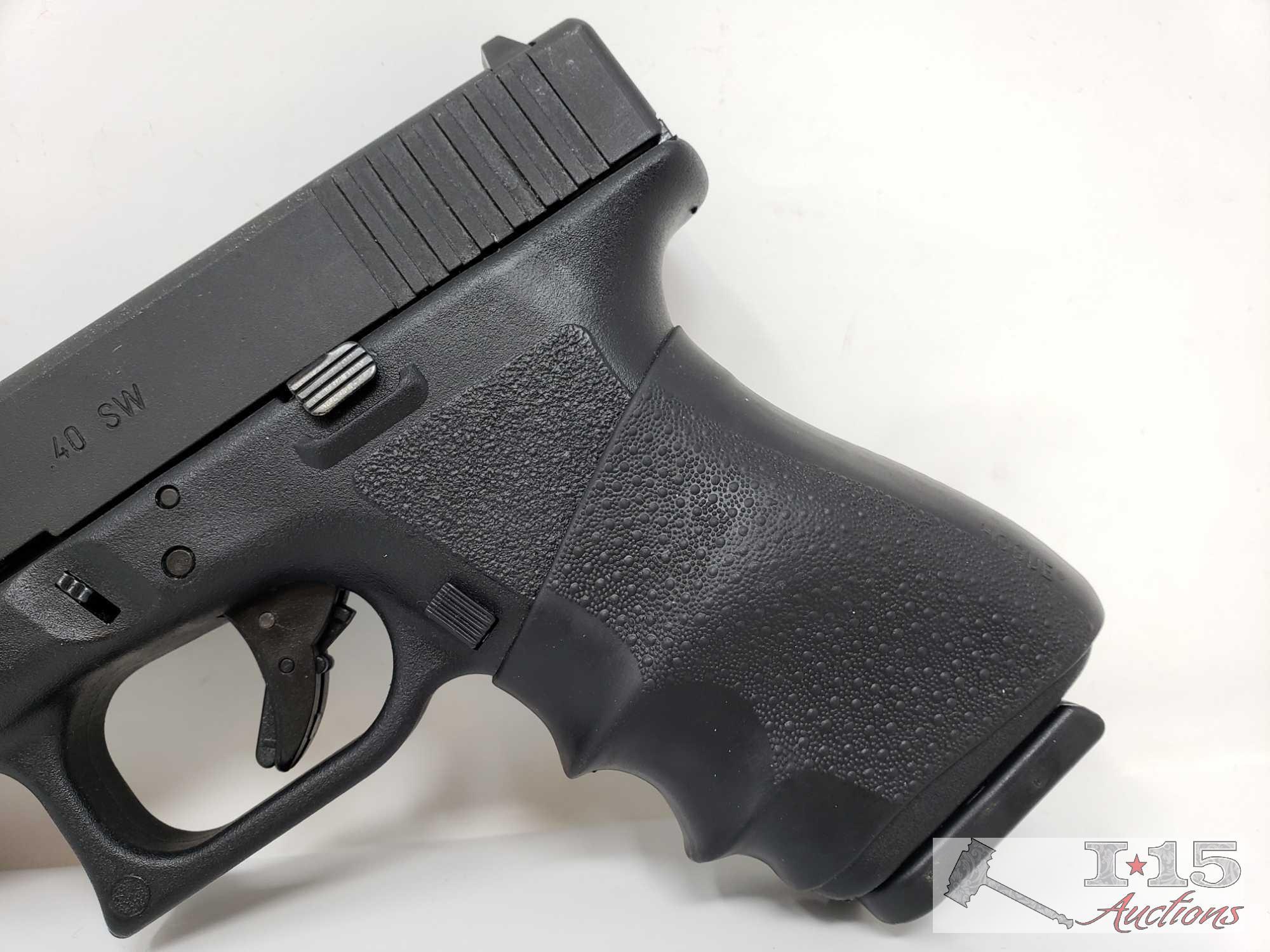 Glock 23 Semi-Auto .40 S&W Pistol with 2 Mags and Holster