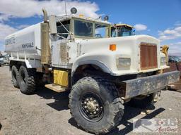 1963 Diamond T M-54 5 Ton 6X6 4,000 Gallon Water Truck, See Video!!