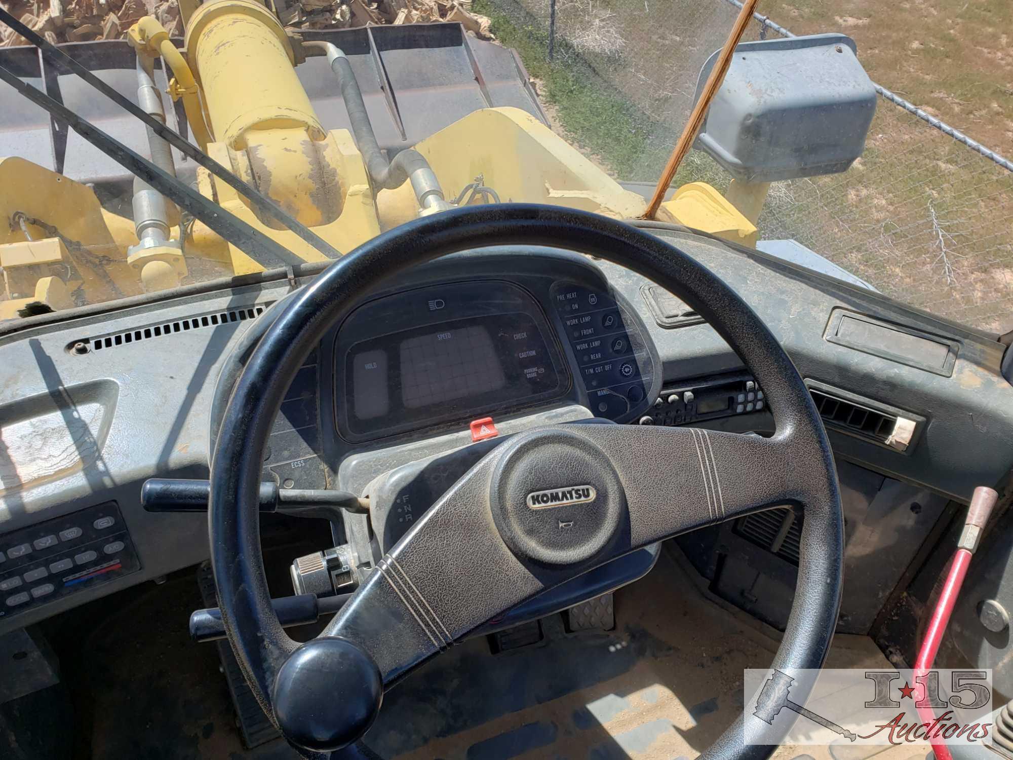 2003 Komatsu WA500-3 Loader, Tight Machine. 4x4 Ready To Go To Work! CWS Rock Bucket, See Video!