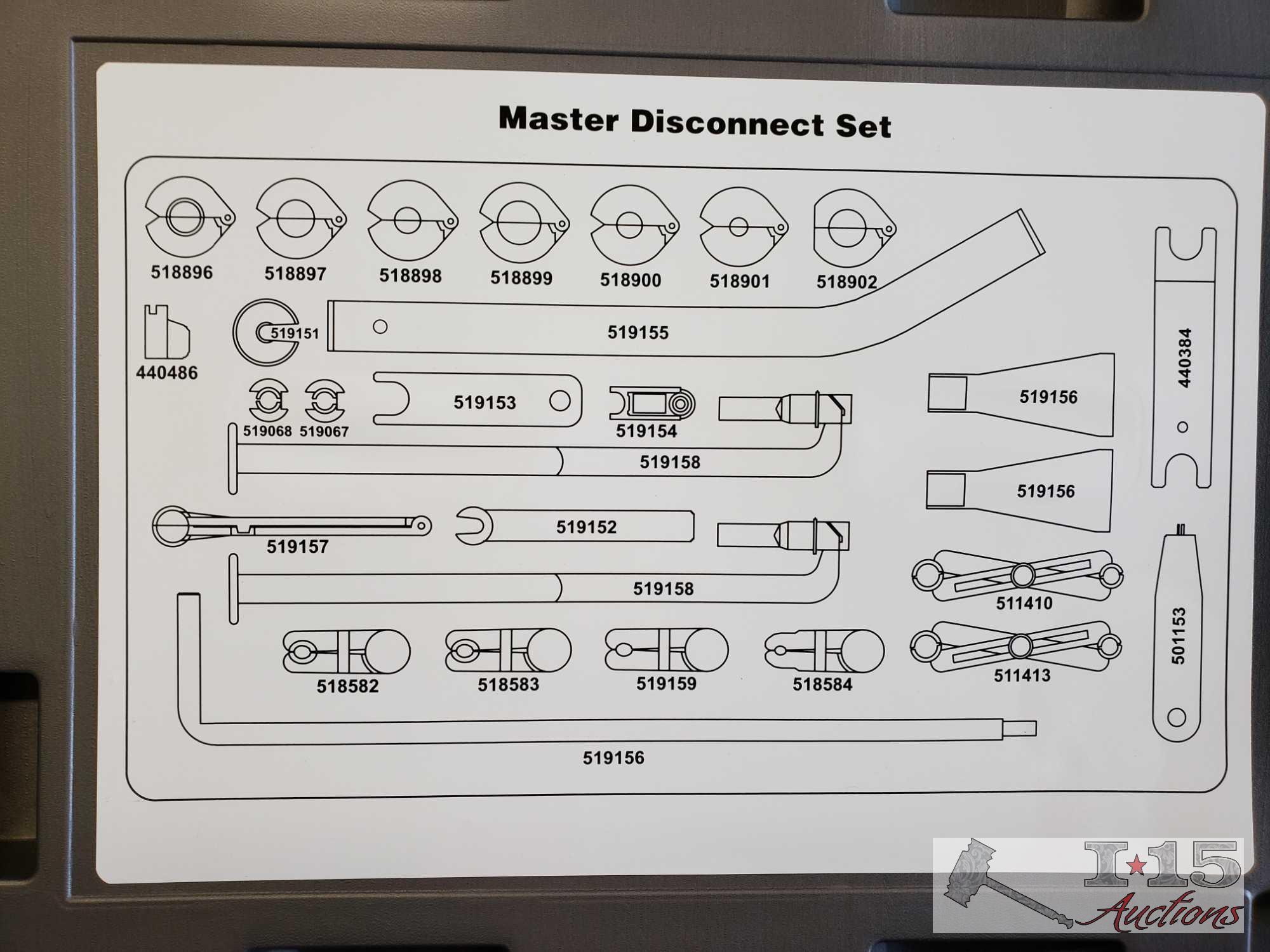 OTC Master Disconnect Set
