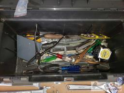 Rubbermade Tool Box with Craftsman Tools and more