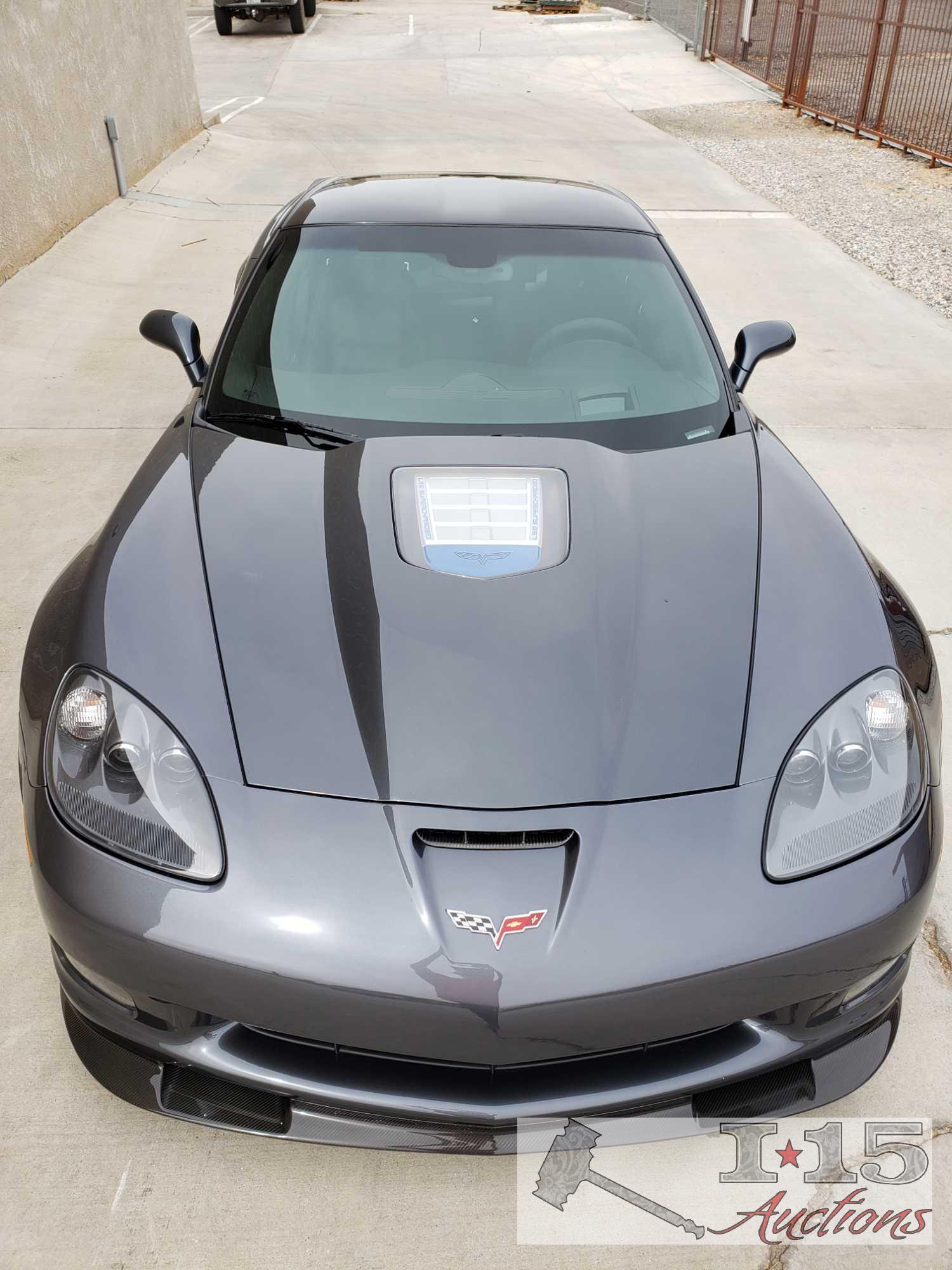 2011 Corvette ZR1, Under 6k Miles! See Video! Sold on Non-op!