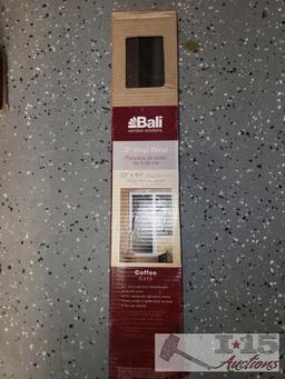 Bali Vinyl Blinds and Econofit Cellular Shade Approx 3