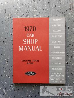 Car Shop Manual's and Car Specifications Approx 6 Pieces