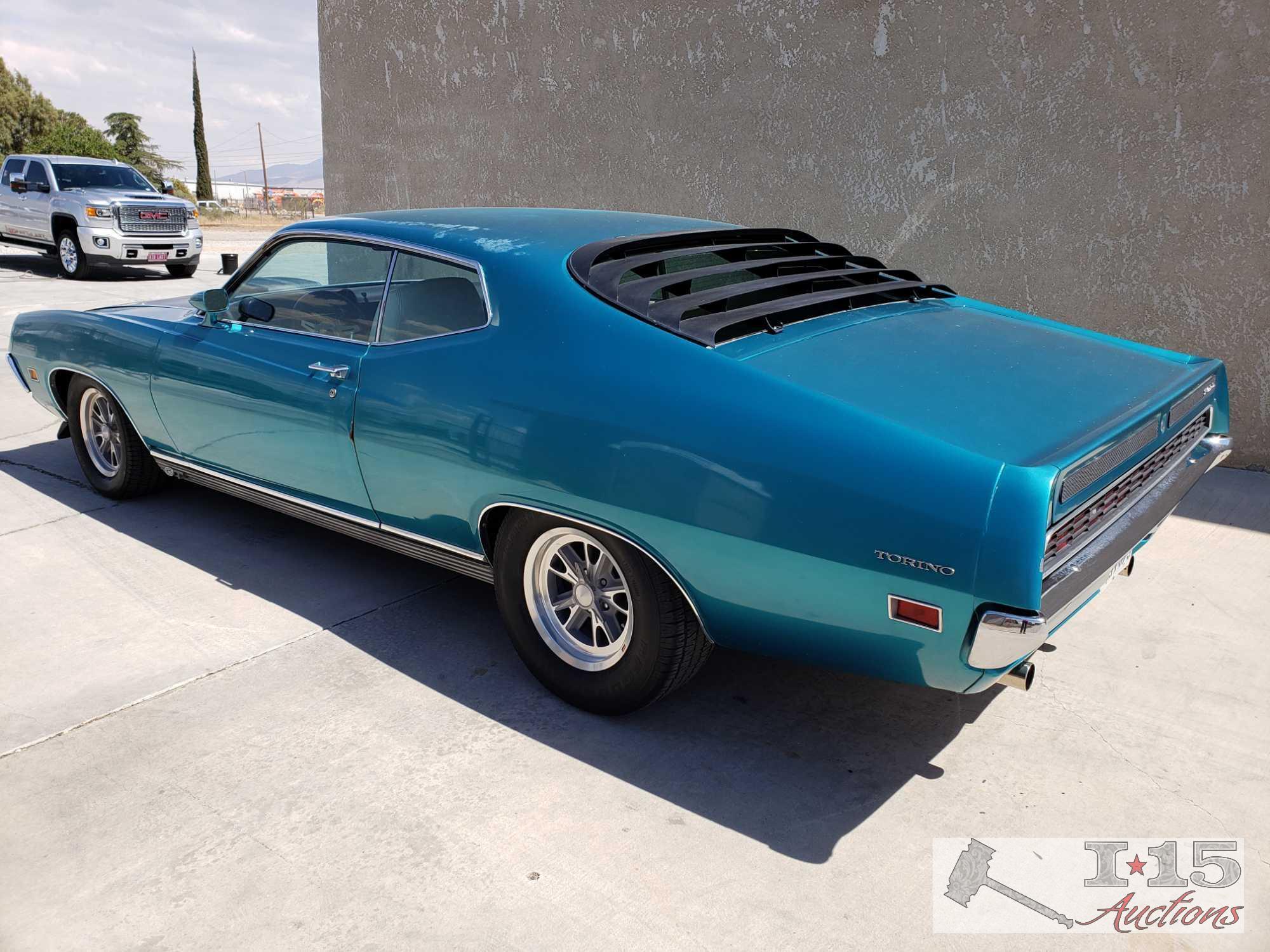 1971 Ford Torino GT, 429 Cobra Jet Running Driving Car!! With Elite Marti Report! See Video!