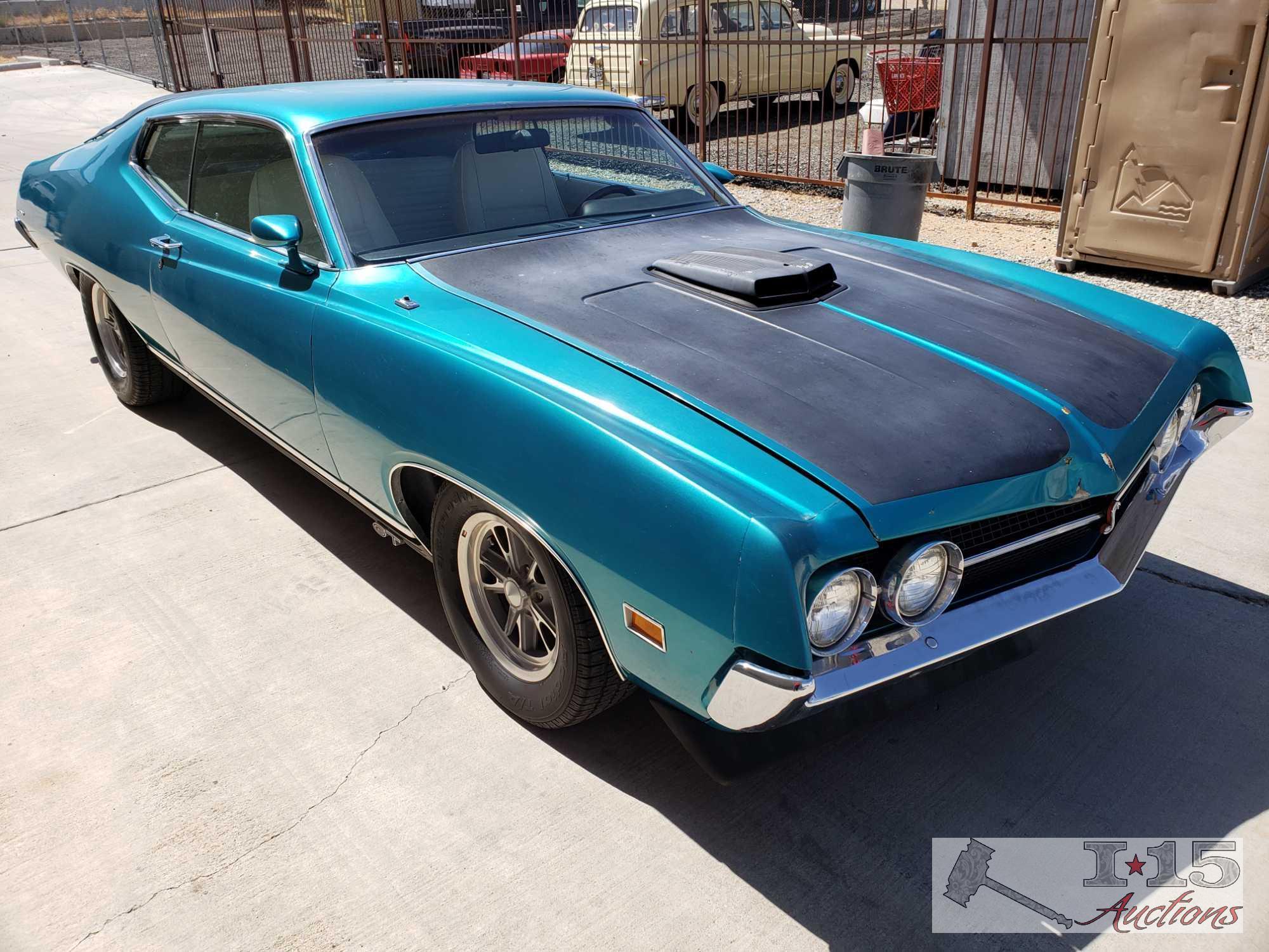 1971 Ford Torino GT, 429 Cobra Jet Running Driving Car!! With Elite Marti Report! See Video!