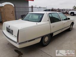 1995 Cadillac Deville White, Low Miles! CURRENT SMOG!! See Video!