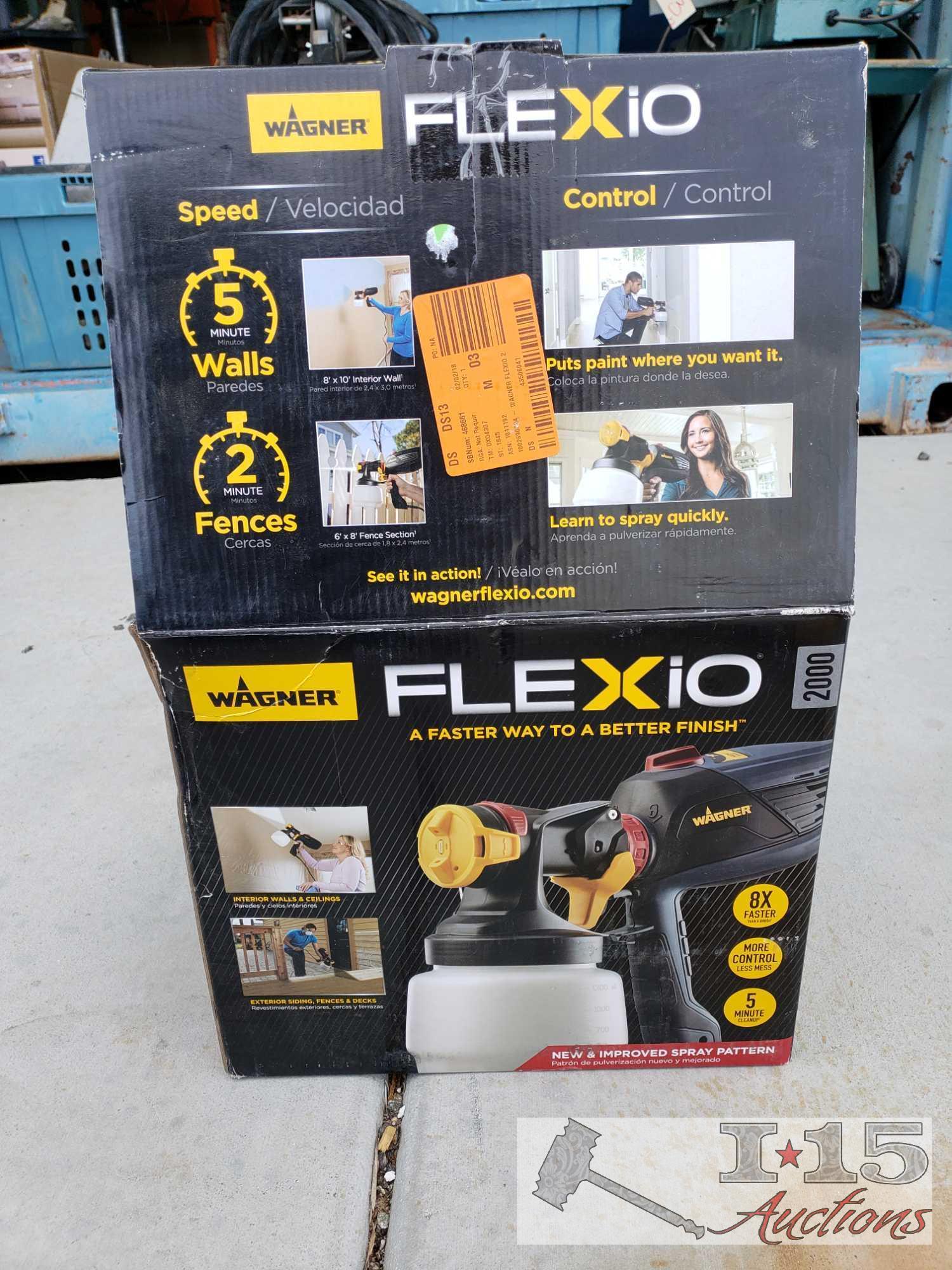 Wagner- FLEXIO Handheld Paint Sprayer Approx 2