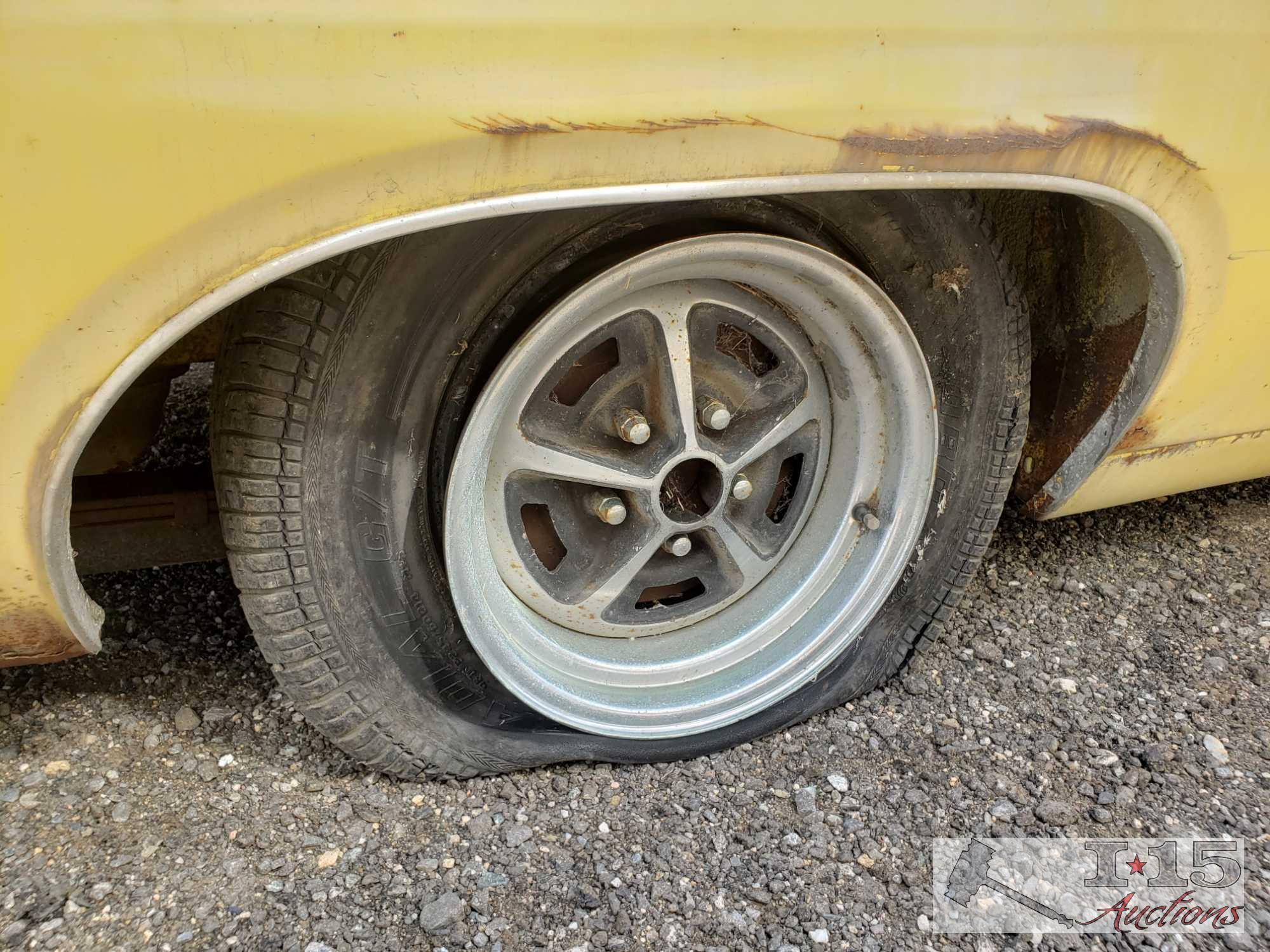 1970 Ford Fairlane Torino GT Cobra Yellow with Marti Report and Keys!