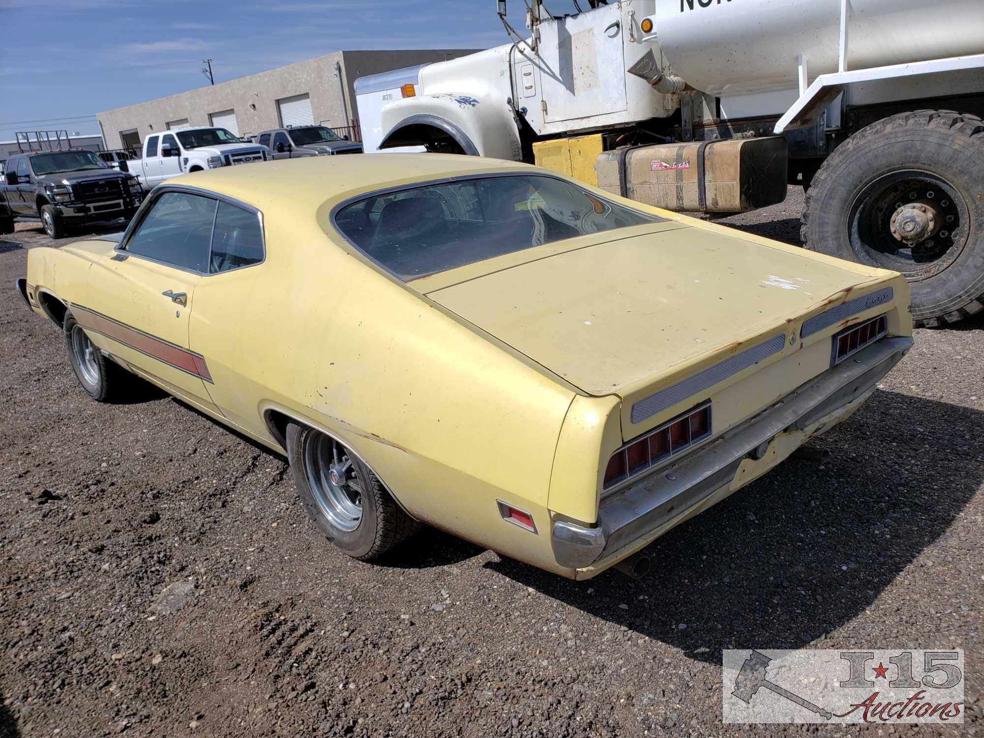 1970 Ford Fairlane Torino GT Cobra Yellow with Marti Report and Keys!