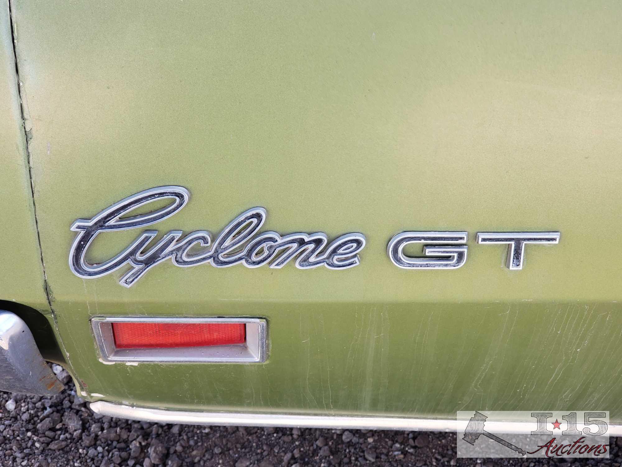 1971 Mercury Cyclone GT Green, With Keys!