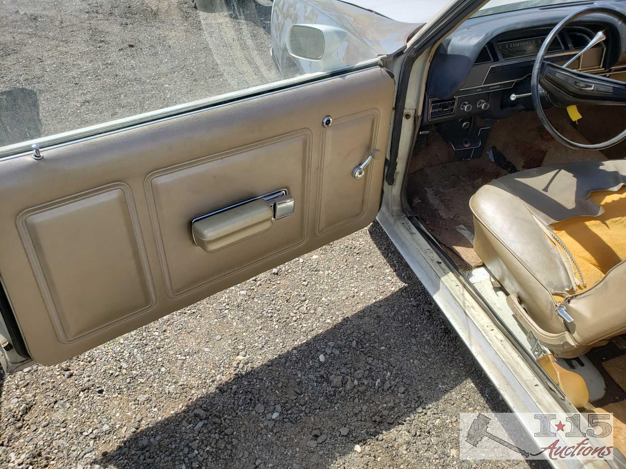 1970 Mercury Cyclone White, With Elite Marti Report and Keys!