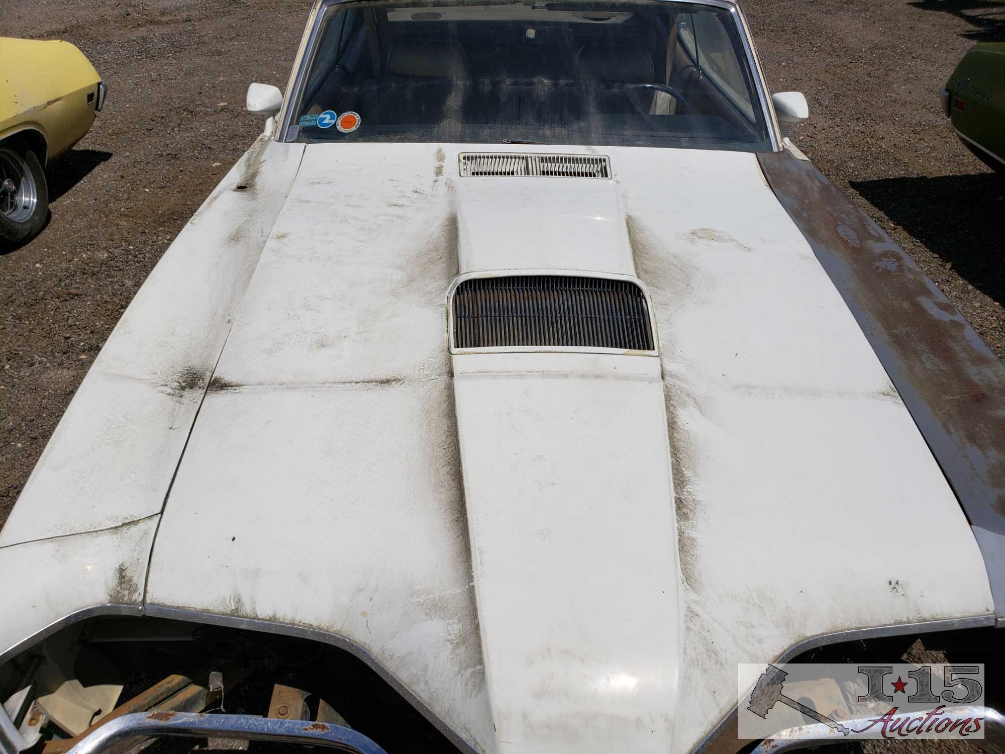 1970 Mercury Cyclone White, With Elite Marti Report and Keys!