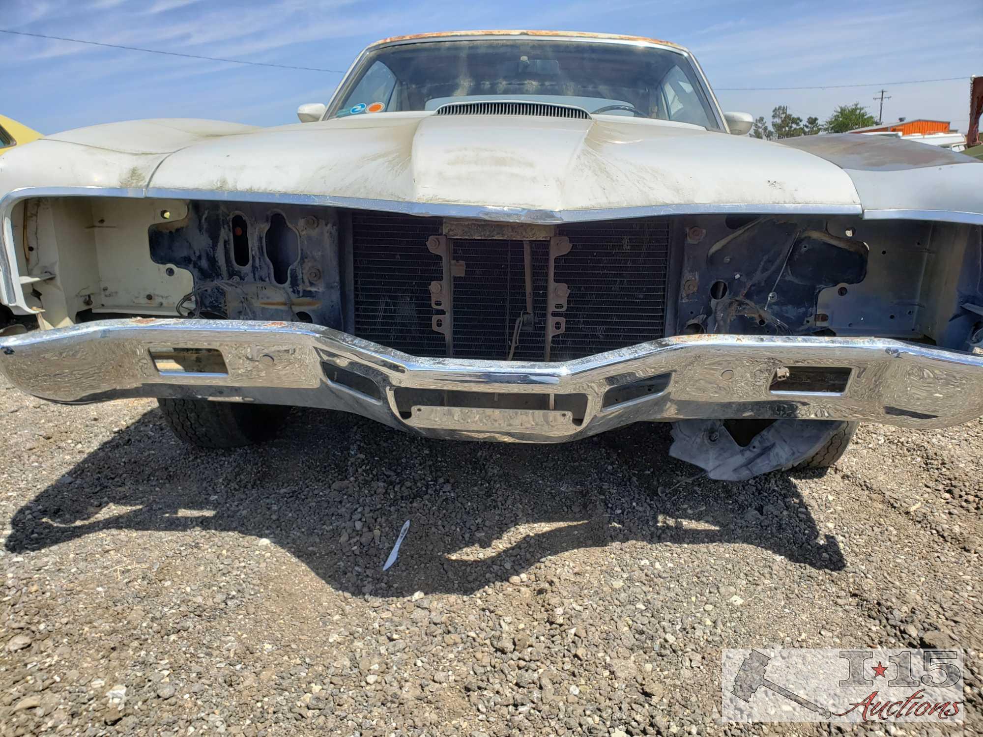 1970 Mercury Cyclone White, With Elite Marti Report and Keys!