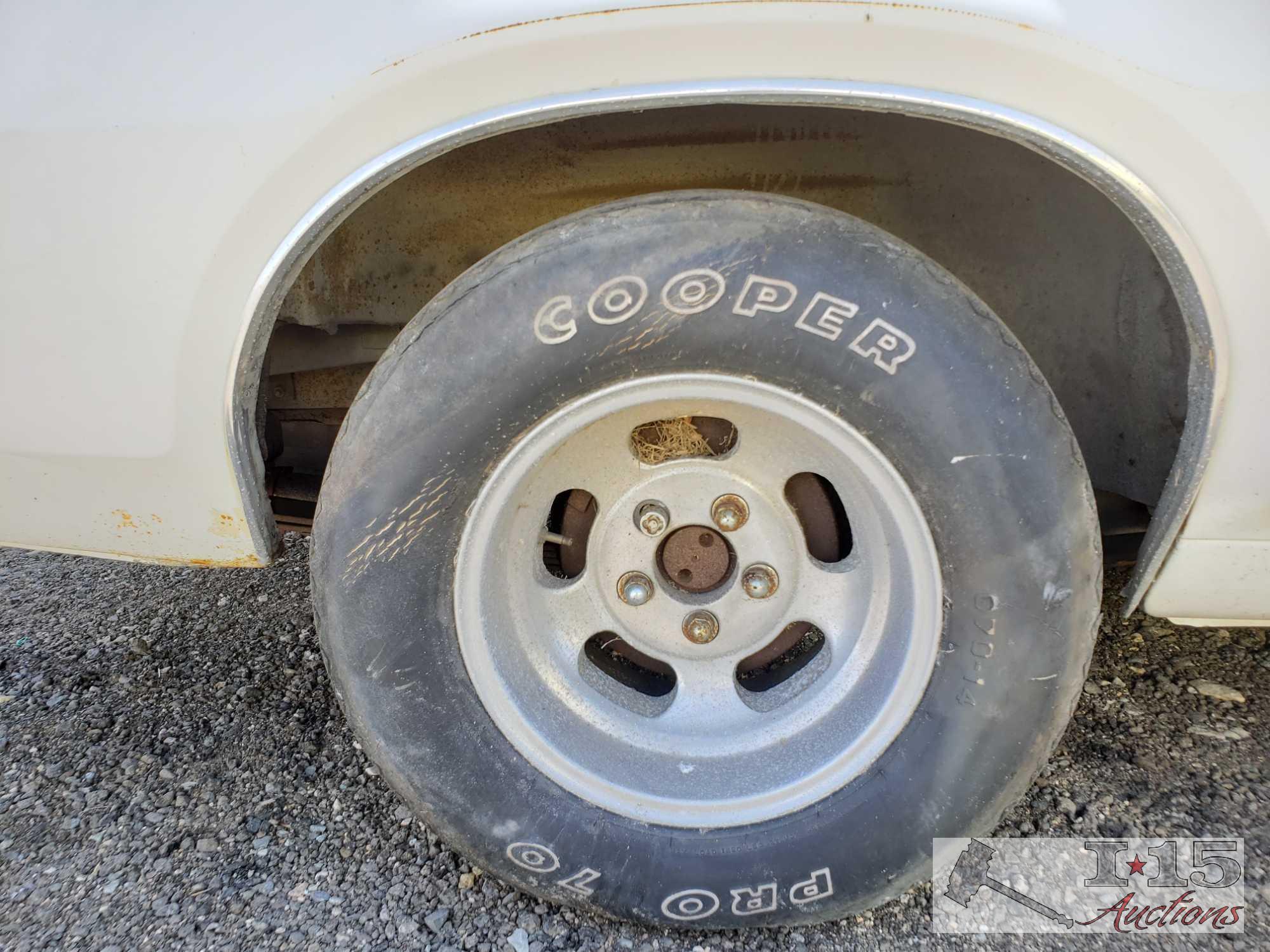 1970 Mercury Cyclone White, With Elite Marti Report and Keys!