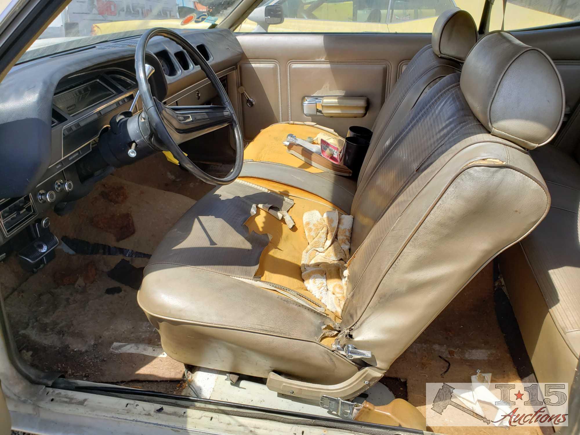 1970 Mercury Cyclone White, With Elite Marti Report and Keys!